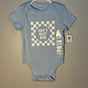 Old Navy Light Blue Bodysuit - Dad's Best Bud